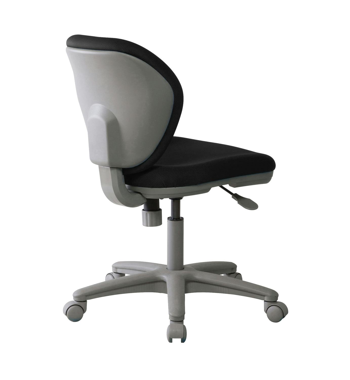 ワークチェア KOEKI 弘益 UTILITY ALPHA-G(BK) オフィスチェア ブラック 44×57×80-93