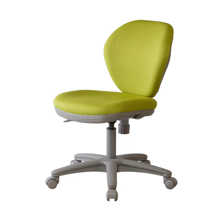 KOEKI 弘益 UTILITY ALPHA-G(GN)オフィスチェア グリーン 44×57×80-93(座高42.5-55.5)mm 組立品 事務椅子 デスクチェア モールドウレタン ロッキング 体圧分散 オフィス 受付 学習用 ALPHAGGN【別送品】