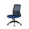 KOEKI 弘益 UTILITY CK02(BL) オフィスチェア メッシュ張り ブルー 49.5×58×91.5-99.5(座高41-49) 組立品 執務椅子 事務椅子 肘なし メッシュチェア ロッキング ランバーサポート 在宅ワーク 業務用 CK02BL【別送品】