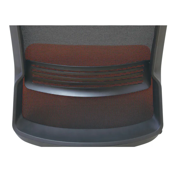 KOEKI 弘益 UTILITY CK02(BL) オフィスチェア メッシュ張り ブルー 49.5×58×91.5-99.5(座高41-49) 組立品 執務椅子 事務椅子 肘なし メッシュチェア ロッキング ランバーサポート 在宅ワーク 業務用 CK02BL【別送品】