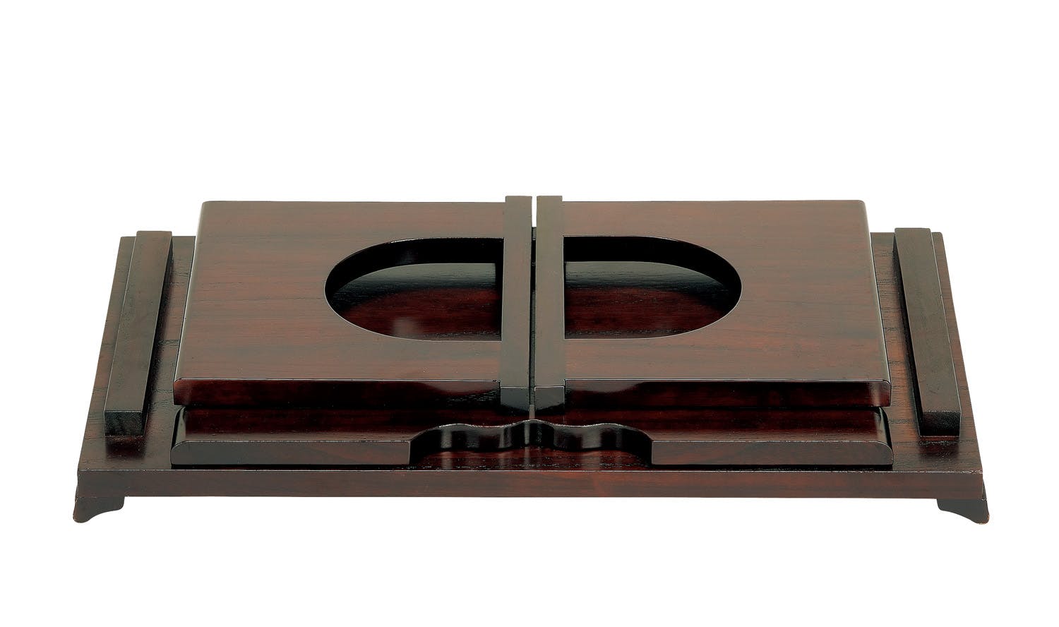 KOEKI 弘益 UTILITY FLD-60(BR) 木製折り畳み机 60×34×27.5 天板までの