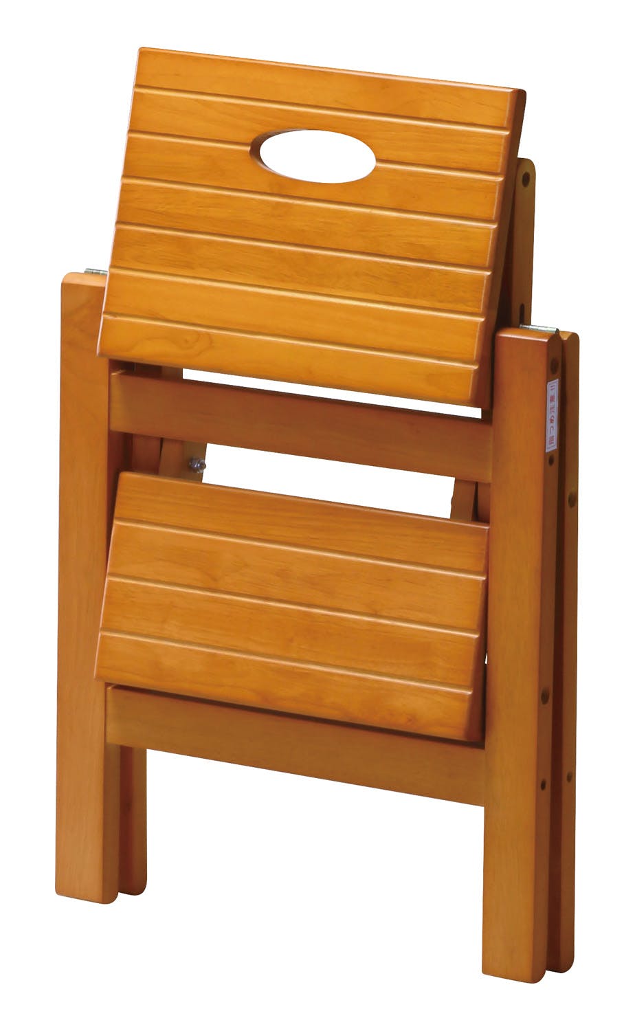 KOEKI 弘益 UTILITY FST-46(BR) 折り畳みステップチェア2段 43×50×47