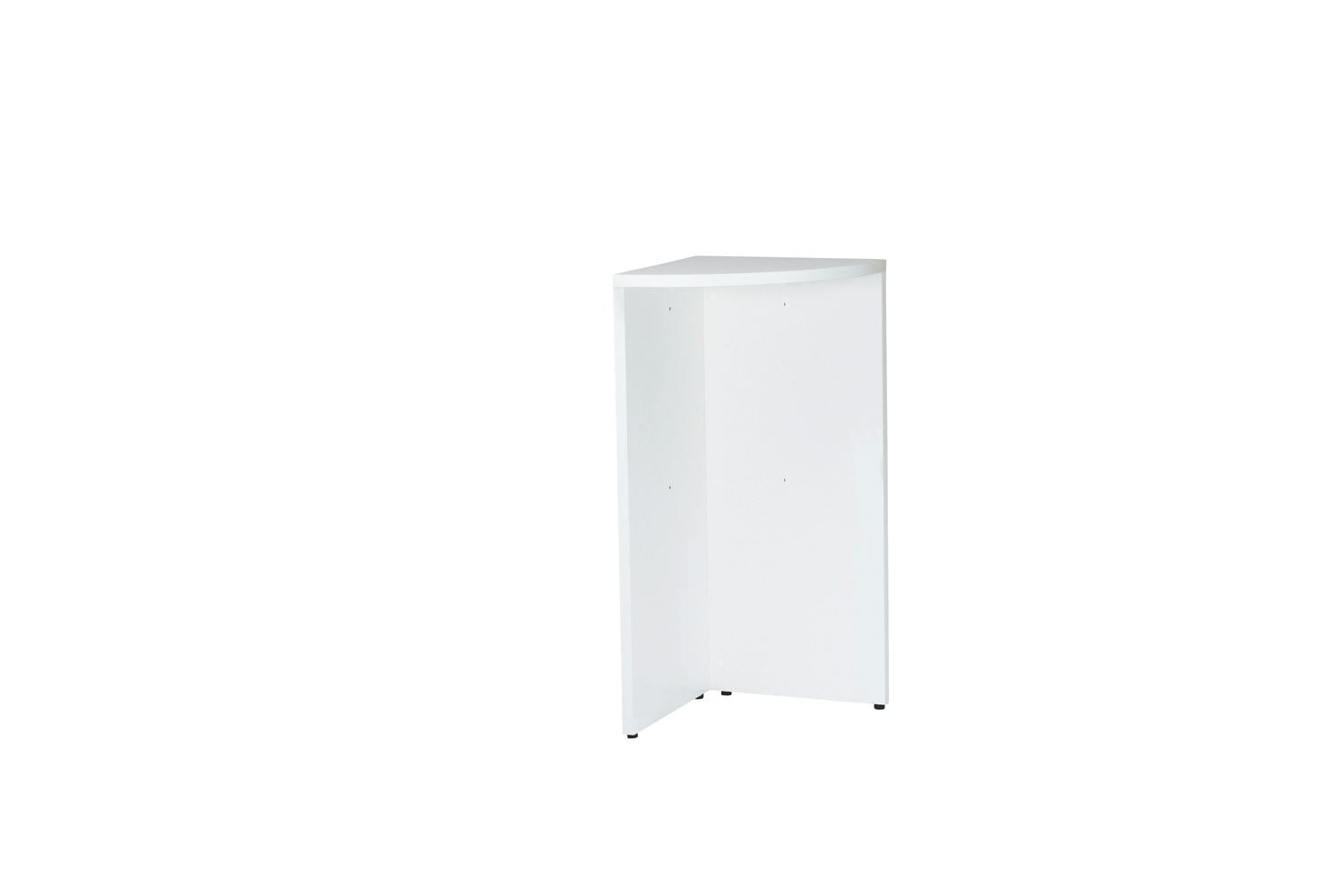 弘益 UTILITY HCT-C445(WH) ハイコーナーカウンター ホワイト 幅45×奥行45×高さ100cm 組立品 HCTC445WH オフィスデスク 弘益 UTILITY HCT-C445(WH) ハイコーナーカウンター ホワイト 幅45×奥行45×高さ100cm 組立品 HCTC445WH オフィスデスク