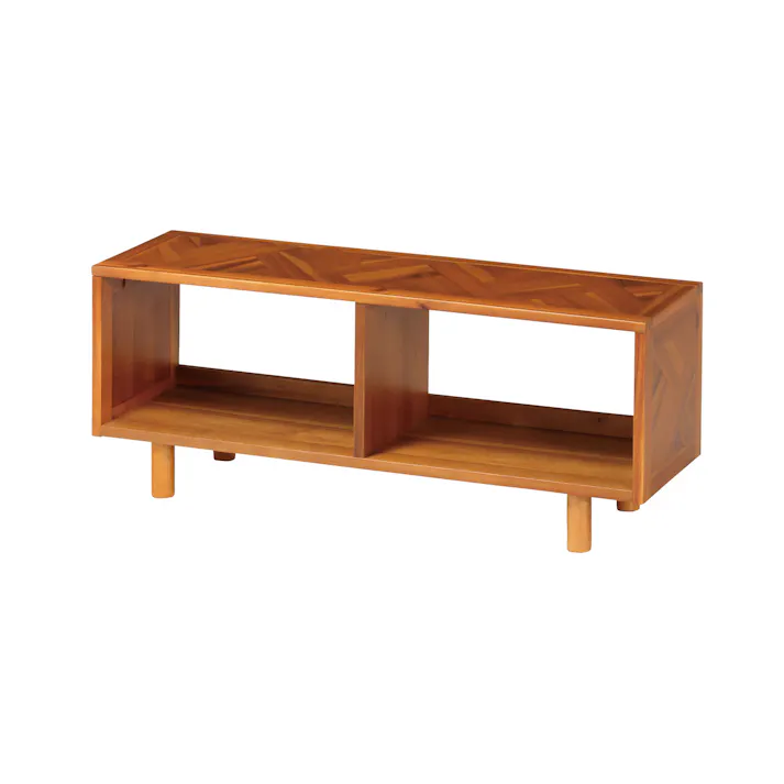 KOEKI 弘益 UTILITY HENT-LB100 ヘントTVボード 商品100×30×40 オープン部内寸:47×28×26 簡易組立 ローボード オープンラック ロースタイル 木製 シンプルデザイン 組立簡単 ヘリンボーン おしゃれ HENTLB100【別送品】