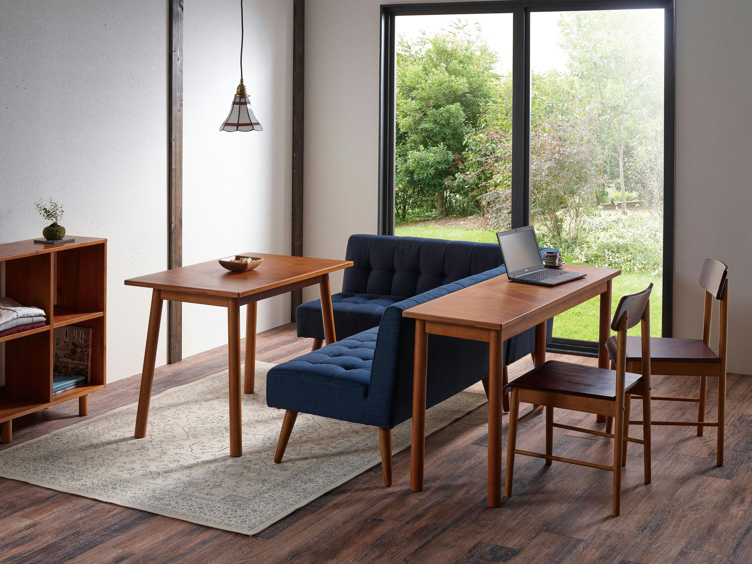 KOEKI 弘益 UTILITY HENT-LD130 ヘントロングデスク 130×40×68 組立品