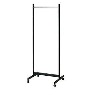 KOEKI 弘益 UTILITY HK-600B コートハンガー(ブラック) ブラック 60×51.5×160 組立品 スチール製 耐荷重強 移動式 組立簡単 省スペース 耐久性 モダンデザイン 業務用 HK600B【別送品】