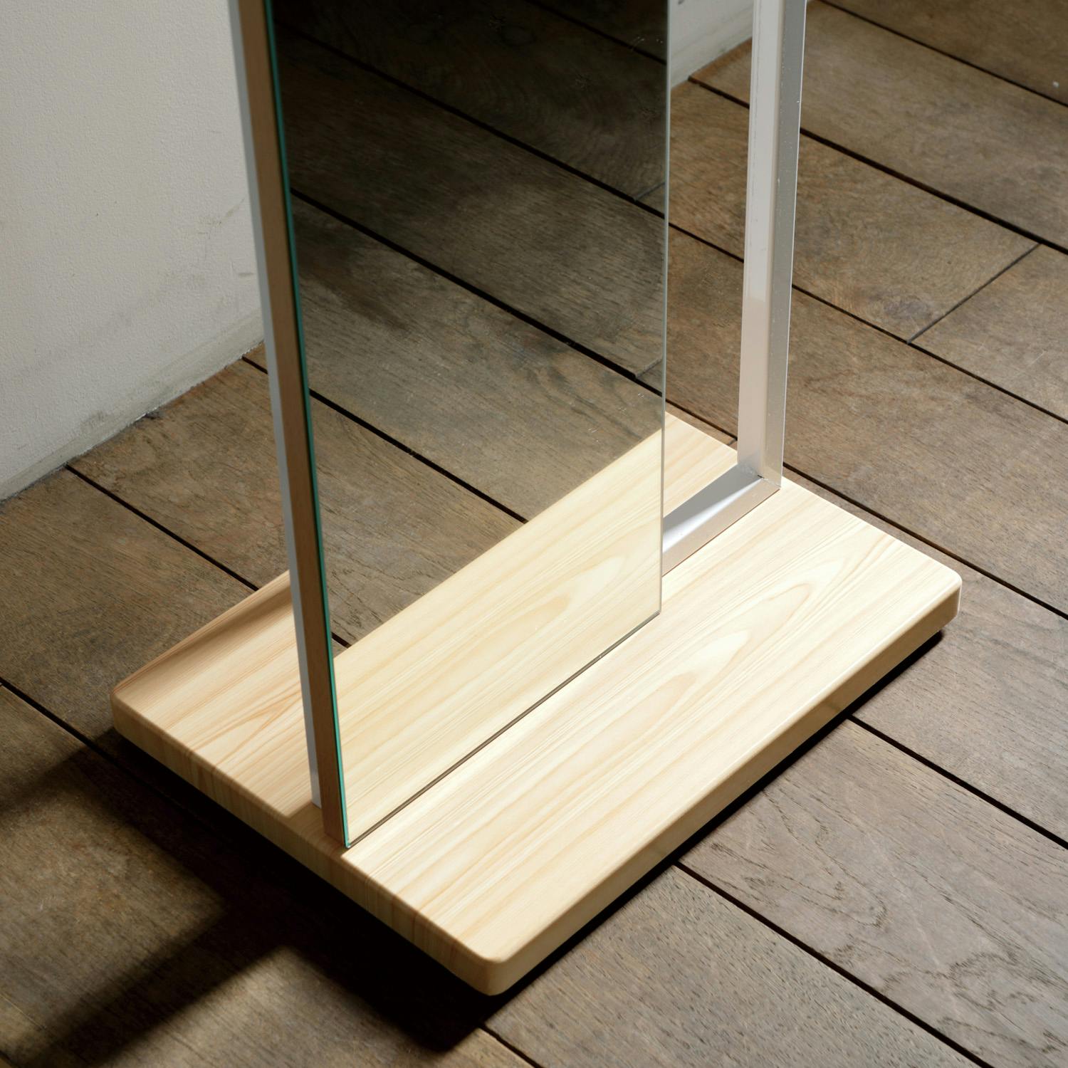 美品♠koeki/弘益　　姿見　ハンガーラック　隠しキャスター付き 美品♤koeki/弘益 姿見 ハンガーラック 隠しキャスター付き ドレッサー