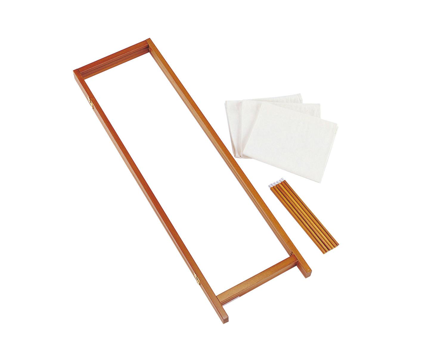 KOEKI 弘益 UTILITY HT-4(BR) 木製スクリーン(帆布)4連 44×2×150×4枚