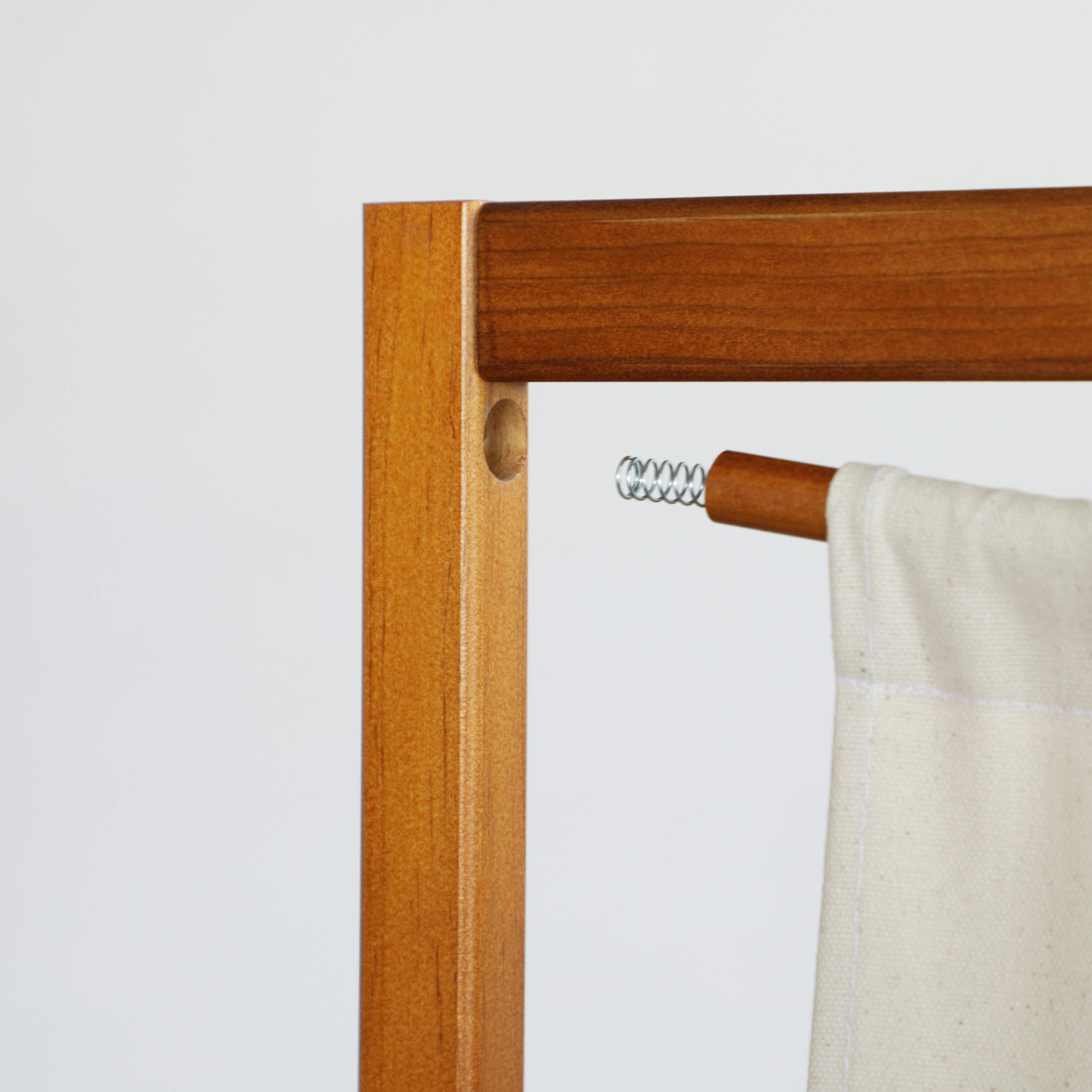 パーテーション 木製 布 KOEKI 弘益 UTILITY HT-4(BR) 木製スクリーン(帆布)4連 44×2×150×4枚