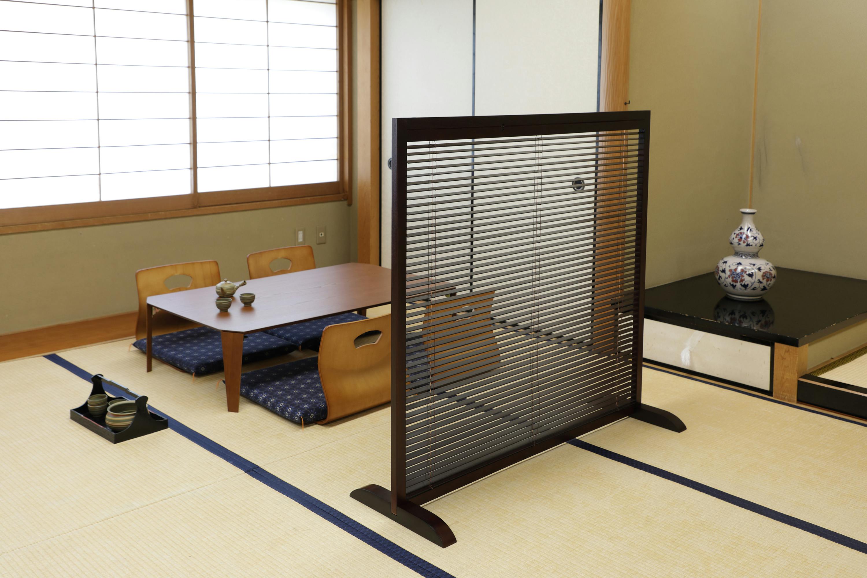 高級品■中国で購入　衝立　パーテーション 楽天市場】【法人のみ無料配送】パーテーション 和風 衝立 1連