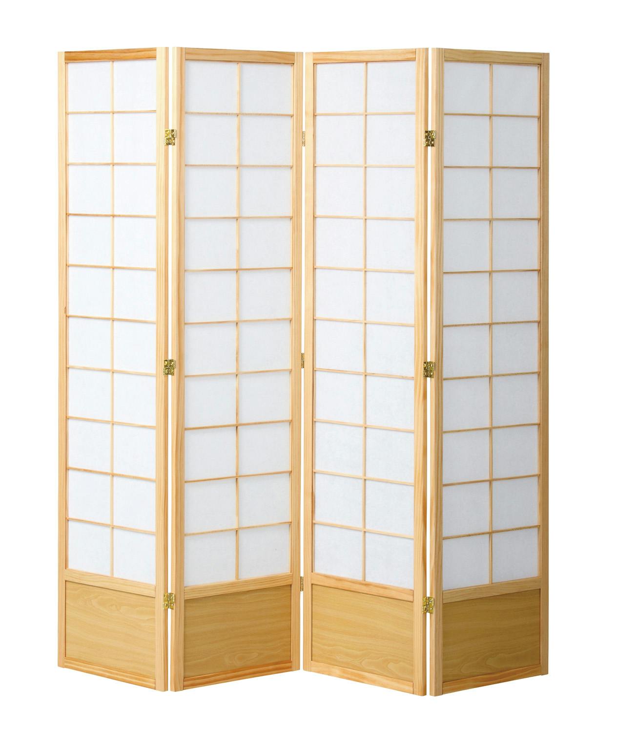 弘益 UTILITY JP-S180-4(NA) 和風衝立4連 幅45×奥行2×高さ180cm×4枚 折畳時:幅45×高さ180×t8.5cm 完成品 JPS 間仕切り・パーテーション 弘益 UTILITY JP-S180-4(NA) 和風衝立4連 幅45×奥行2×高さ180cm×4枚 折畳時:幅45×高さ180×t8.5cm 完成品 JPS 間仕切り・パーテーション