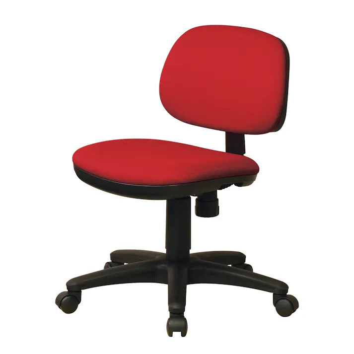 KOEKI 弘益 UTILITY K-928(WN) オフィスチェア ワイン 44×53×74.5-87.5(座高42.5-55.5) 組立品 ワークチェア デスクチェア モールドウレタン 肘なし ロッキング 受付 塾 在宅ワーク K928WN【別送品】