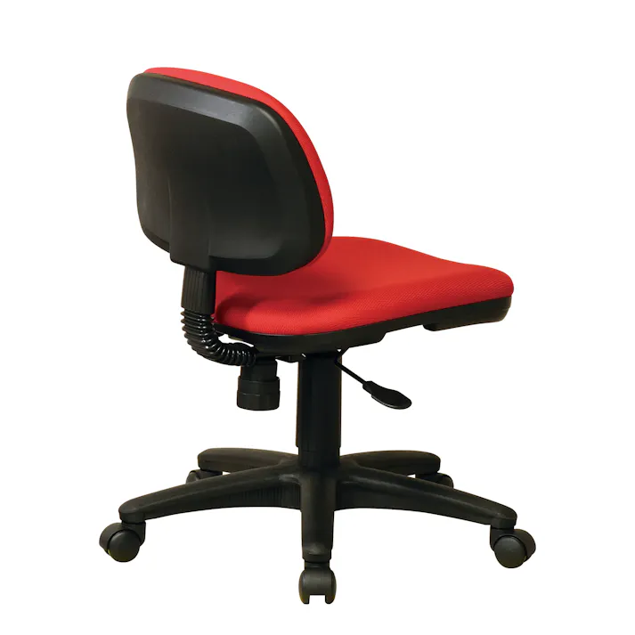 KOEKI 弘益 UTILITY K-928(WN) オフィスチェア ワイン 44×53×74.5-87.5(座高42.5-55.5) 組立品 ワークチェア デスクチェア モールドウレタン 肘なし ロッキング 受付 塾 在宅ワーク K928WN【別送品】