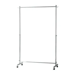 KOEKI 弘益 UTILITY KGH-1200 ストロングタフハンガー 135.5×50×122-202 組立品 ハンガーラック 高さ調整可能 耐荷重120kg 移動式 省スペース 耐久性 モダンデザイン 業務用 KGH1200【別送品】