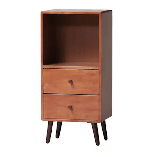 UTILITY KOEKI KOKOA-CH ココアチェスト 40×30×85 オープン部収納内寸:37×28.5×33 引出内寸:33.5×25×14.5 簡易組立 棚 木製 引き出し付き 多段 コンパクト カフェ風 北欧風 おしゃれ KOKOACH【別送品】