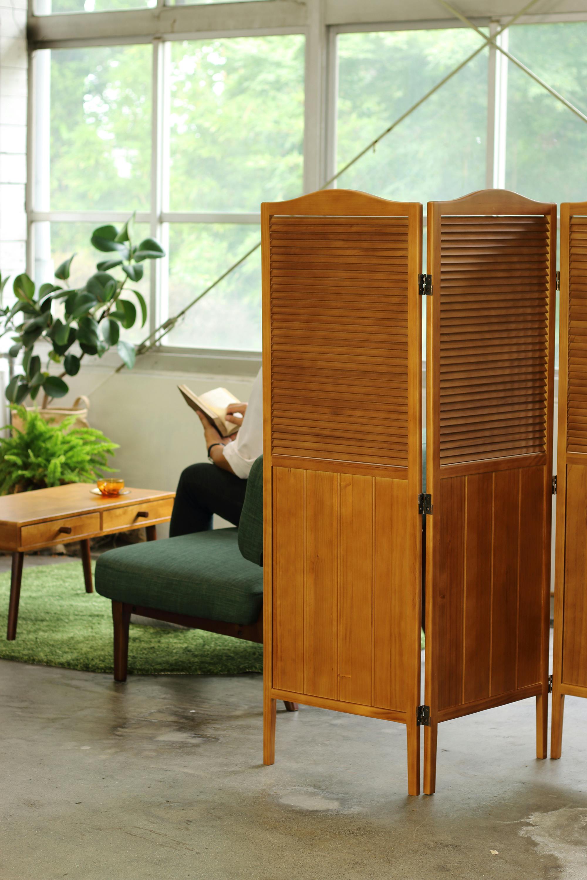 KOEKI 弘益 UTILITY KOKOA-PA135 ココアパーティション 43.5×2×135×3枚