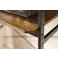 KOEKI 弘益 UTILITY KR-930(BR) ルナ キッチンラック 93.5×45×180 組立品 カップボード ゴミ箱上ラック レンジラック スチール製 可動棚 省スペース おしゃれ KR930BR【別送品】