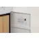 KOEKI 弘益 UTILITY MBX-1(WH) ローダ宅配ボックス 59×40×83(84) 投函口:32×3.5 収納ボックス(下)内寸:38.5×37×49 完成品 郵便ポスト ポストボックス 置き型 屋外設置 不在受取 インダストリアル おしゃれ MBX1WH【別送品】