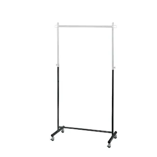 KOEKI 弘益 UTILITY MH-895(BK) スマートフレームハンガー 89.5×43.5×114-160 組立品 ハンガーラック コートハンガー 高さ調整可能 耐荷重 60kg 移動式 耐久性 モダンデザイン MH895BK【別送品】