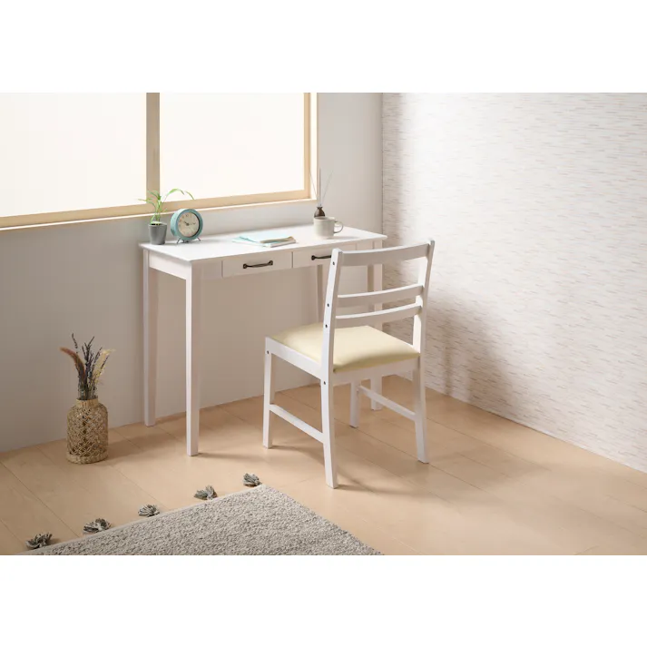 UTILITY KOEKI MIGNON-C41 ミニヨンチェア(1脚のみ) 41×50×79.5(座高42.5) 組立品 ダイニングチェア デスクチェア ダイニングチェア 木製 合皮 コンパクト アンティーク調 おしゃれ MIGNONC41【別送品】