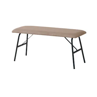 KOEKI 弘益 UTILITY NOAL-B95(SBE) ノアル ベンチ 95×35×43 組立品 椅子 チェア ダイニングチェア スチール製 コーデュロイ インダストリアル おしゃれ NOALB95SBE【別送品】