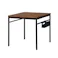 KOEKI 弘益 UTILITY NOAL-DT75 ノアル ダイニングテーブル 75×75×70 組立品 ※テーブルのみ ダイニングテーブル 食卓テーブル 木製テーブル スチール製 ティッシュケースホルダー付き インダストリアル おしゃれ NOALDT75【別送品】