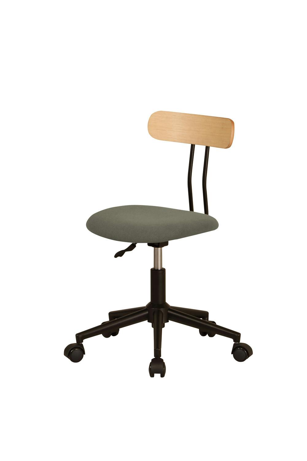 弘益 UTILITY PETIT(GR) プティ 幅39×奥行45.5×高さ71-81(座高41-51)cm 組立品 PETITGR オフィスチェア 弘益 UTILITY PETIT(GR) プティ 幅39×奥行45.5×高さ71-81(座高41-51)cm 組立品 PETITGR オフィスチェア