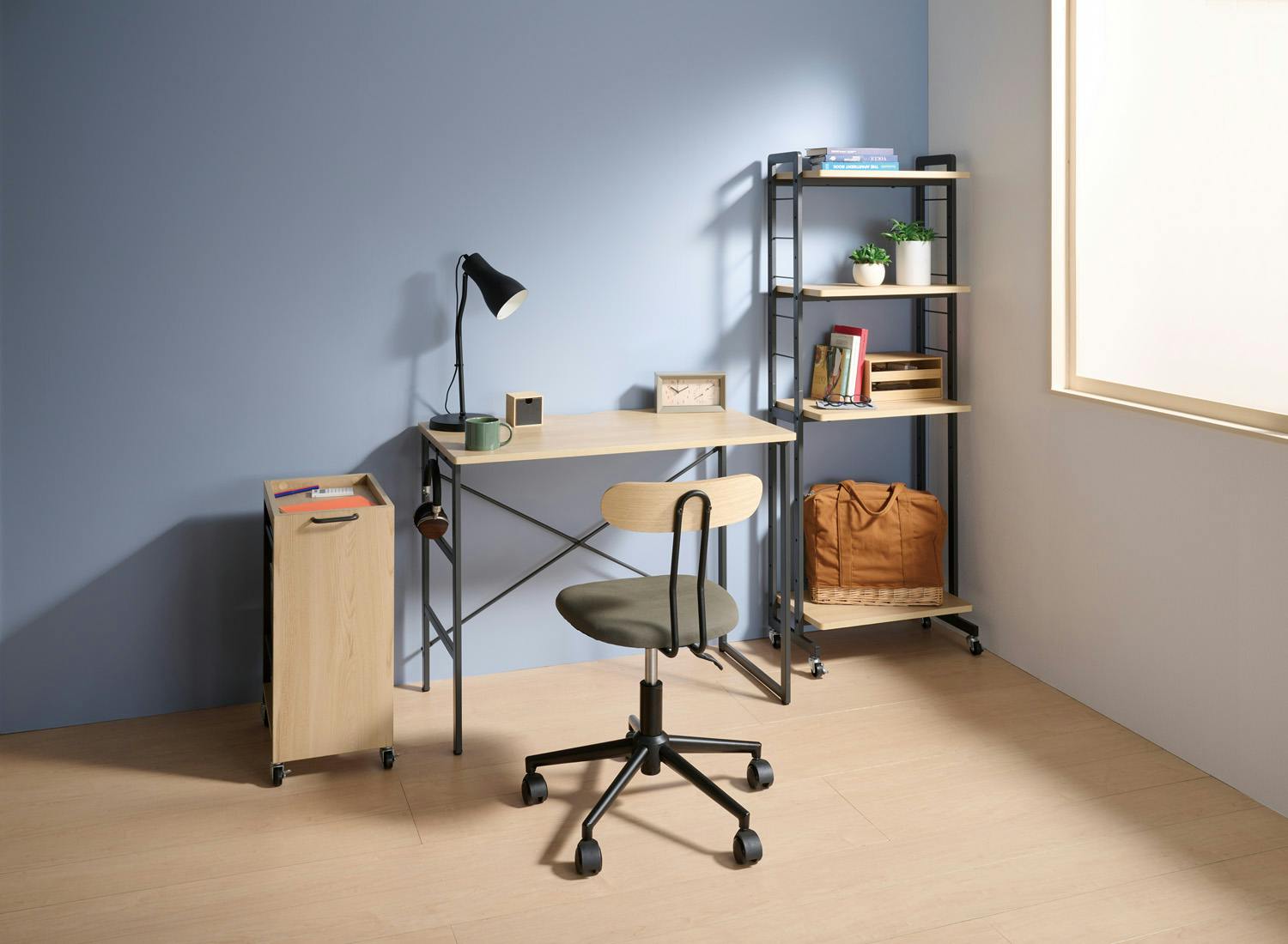 KOEKI 弘益 UTILITY PETIT(GR) プティ 39×45.5×71-81(座高41-51) 組立