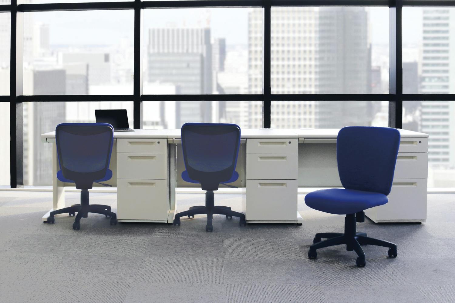 KOEKI 弘益 UTILITY SKC-01(BK) オフィスチェア ブラック 45.5×55×79.5