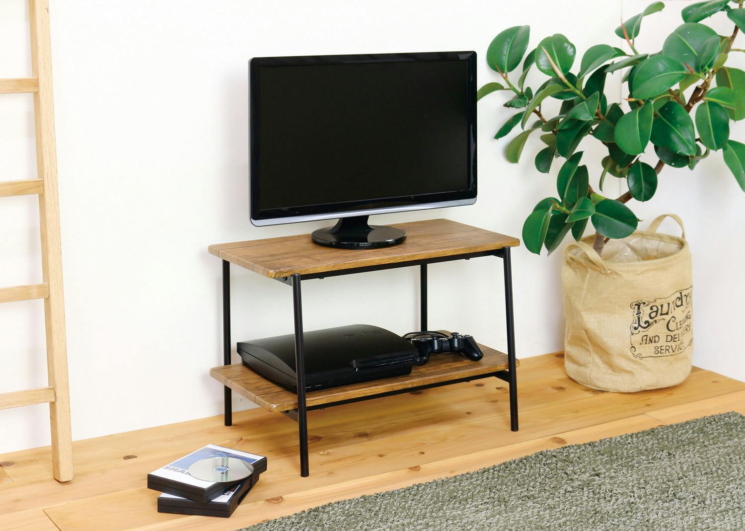 KOEKI 弘益 UTILITY TVR-635(BR) TVボード 60×36.5×40 組立品