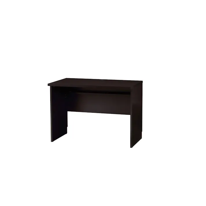 弘益 UTILITY WDS-ME100(DBR) ワークデスク 幅100×奥行60×高さ72cm コンセント受け内寸:幅96×奥行7.5cm 組立品 【4933178103159】 WDSME100DBR 【別送品】