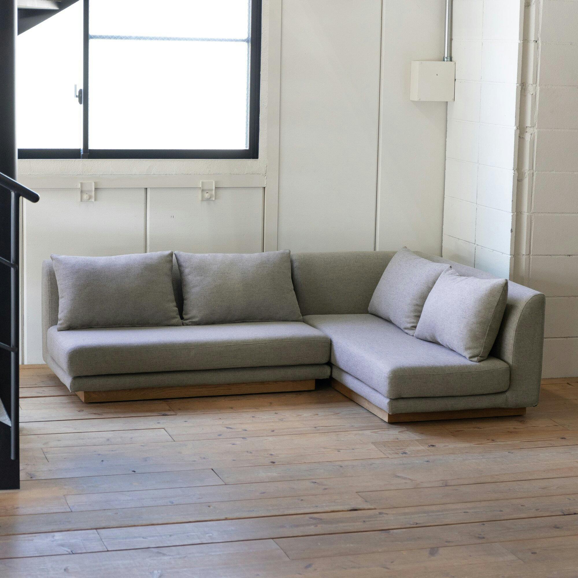 ahsa様　ソファ② ahsa様 ソファ② ソファー 2Pソファー フロアソファ ローソファ