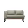 KOEKI 弘益 SIEVE 右肘二人掛け ソファ ADR-LS004-R Tron living dining sofa right arm(GR) グレー 組立品 2人掛け ダイニングソファ ローソファ ヴィンテージ風 インダストリアル ADRLS004RGR【別送品】