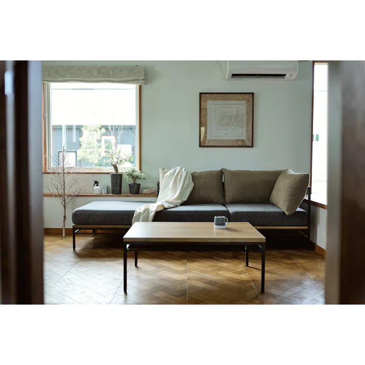 KOEKI 弘益 SIEVE コーナー ソファ ADR-SF001C Karla sofa corner(SBE) サンドベージュ 完成品 ユニット 2人掛け 3人掛け ヴィンテージ風 インダストリアル おしゃれ リフレッシュスペース ADRSF001CSBE【別送品】