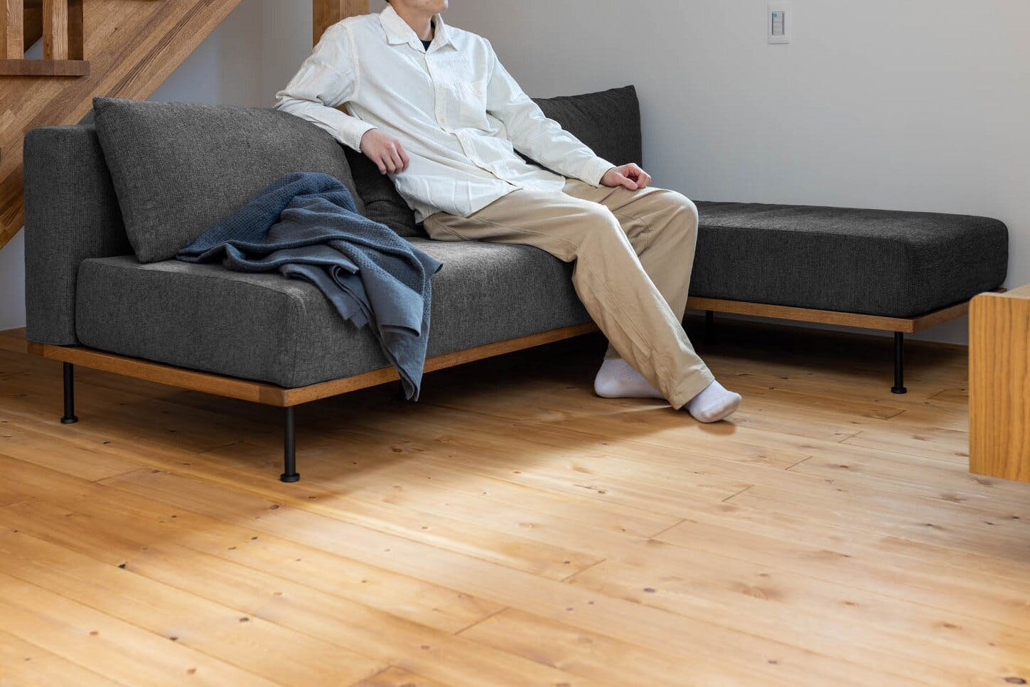 KOEKI 弘益 SIEVE 二人掛け ソファ ADR-SF009W Mote.unit sofa wide(GR