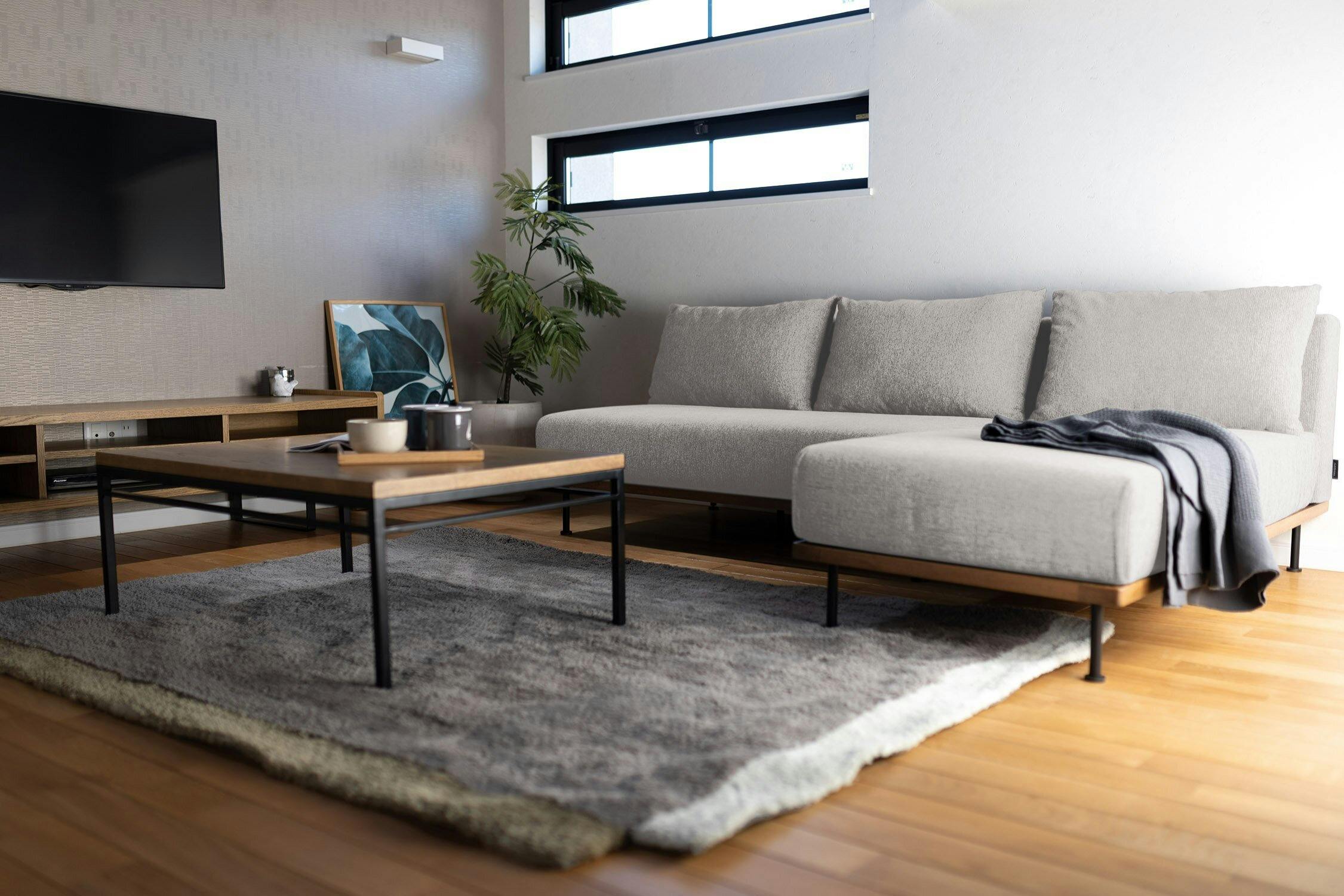 KOEKI 弘益 SIEVE ラグ SVE-RG001 blend rug(BE) ベージュ 完成品 絨毯 KOEKI 弘益 SIEVE ラグ SVE-RG001 blend rug(BE) ベージュ 完成品 絨毯