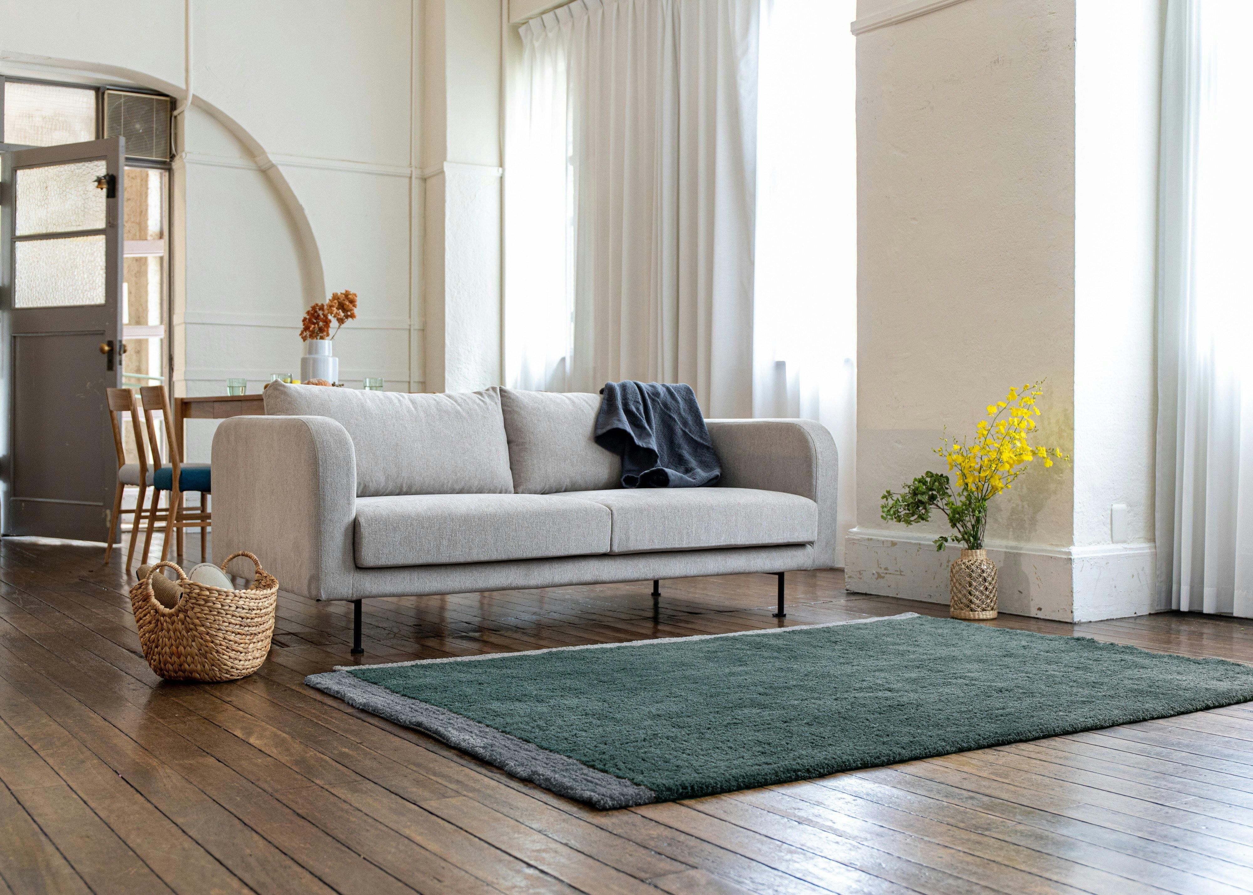 KOEKI 弘益 SIEVE ラグ SVE-RG001 blend rug(MGN) モスグリーン