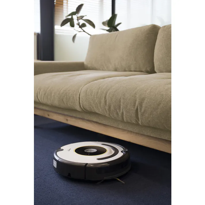 KOEKI 弘益 SIEVE 二人掛け ソファ SVE-SF012 bulge sofa 2seater(BL) ブルー 完成品 ローソファ 肘付き オーク材 ナチュラル 北欧風 SVESF012BL【別送品】