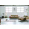 KOEKI 弘益 SIEVE 二人掛け ソファ SVE-SF012 bulge sofa 2seater(DBE) ダークベージュ 完成品 ローソファ 肘付き オーク材 ナチュラル 北欧風 SVESF012DBE【別送品】