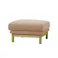 KOEKI 弘益 SIEVE オットマン SVE-SF012O bulge sofa ottoman(BE) ベージュ 完成品 オーク材 ナチュラル 北欧風 SVESF012OBE【別送品】