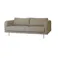 KOEKI 弘益 SIEVE 二人掛け ソファ SVE-SF020M mons sofa 2seater(BE) ベージュ 完成品 肘付き スチール製 ナチュラル 北欧風 モダンデザイン SVESF020MBE【別送品】
