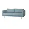 KOEKI 弘益 SIEVE 二人掛け ソファ SVE-SF020M mons sofa 2seater(GR) グレー 完成品 肘付き スチール製 ナチュラル 北欧風 モダンデザイン SVESF020MGR【別送品】