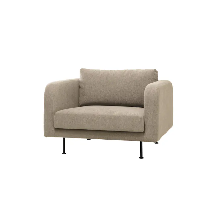 弘益 SIEVE 一人掛け ソファ SVE-SF020S mons sofa 1seater(BE) ベージュ 完成品 【4933178179352】 SVESF020SBE 【別送品】