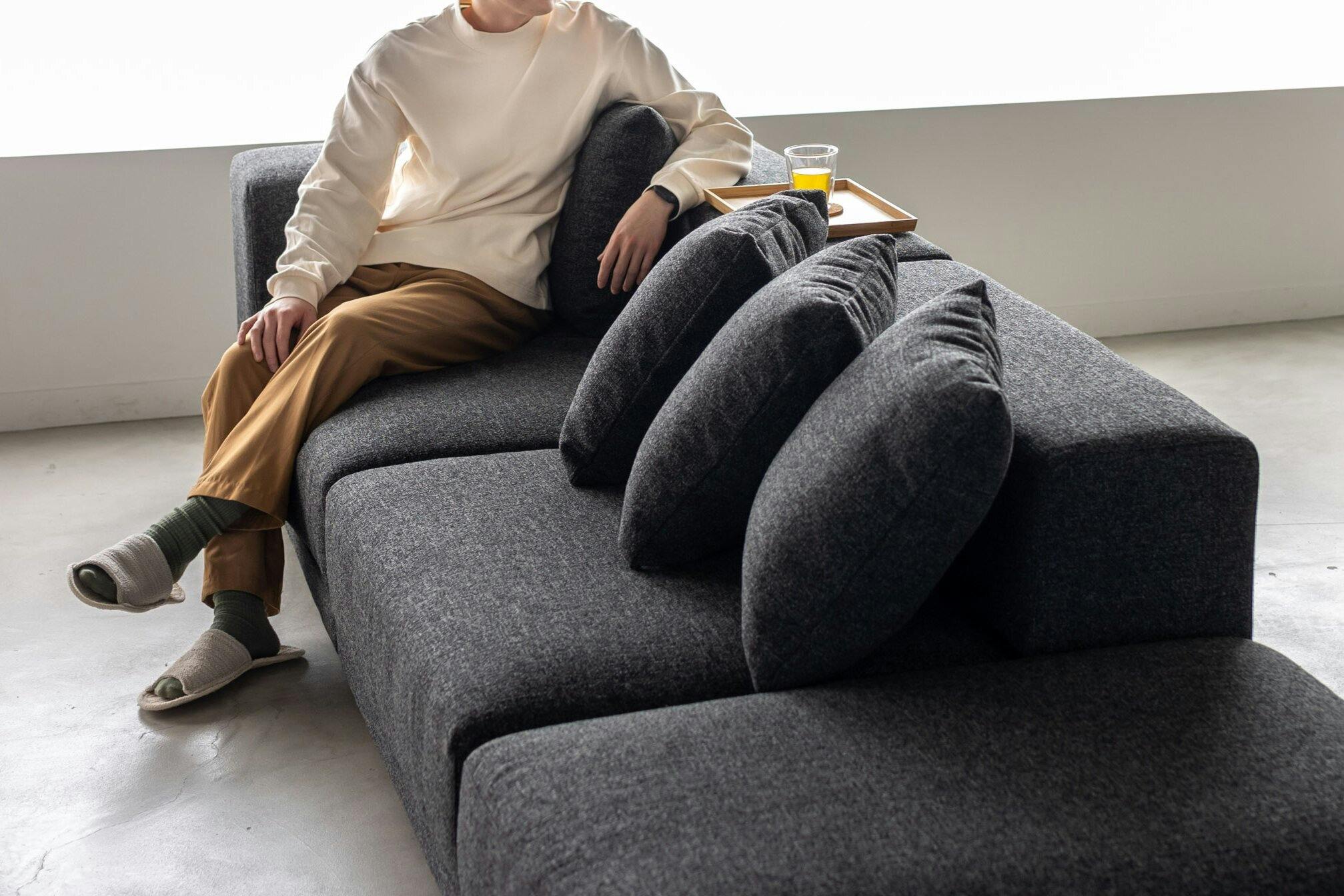 KOEKI 弘益 SIEVE 右肘コーナー ソファ SVE-SF022-R snug.unit sofa