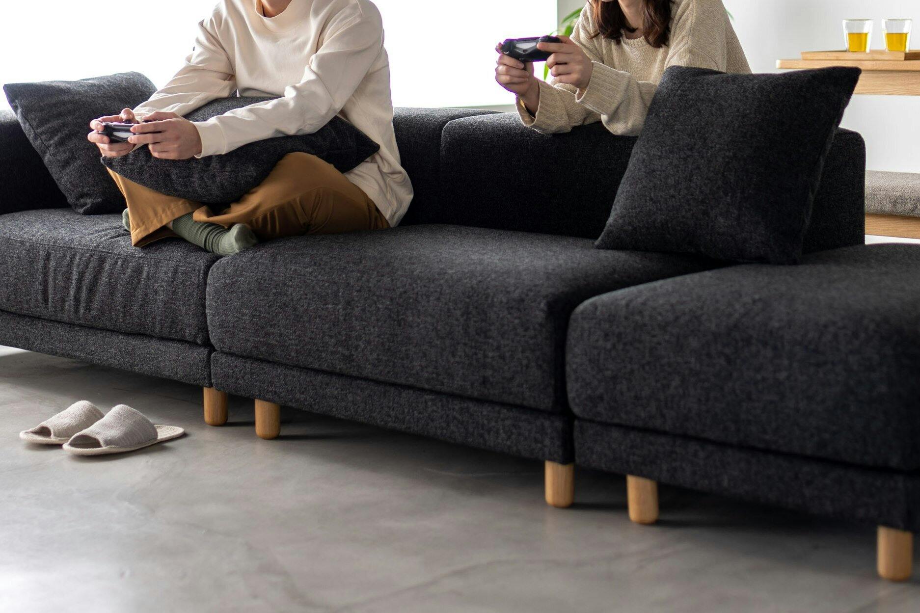 Kevin2人掛けソファ KOEKI 弘益 SIEVE 一人掛け ソファ SVE-SF022S snug.unit sofa