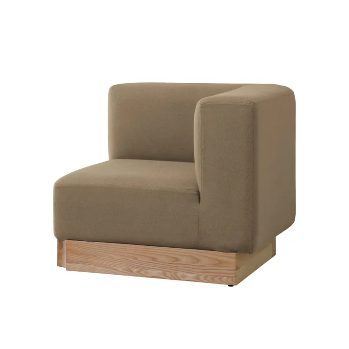 KOEKI 弘益 SIEVE コーナー ソファ SVE-SF023C way.unit sofa corner(BE) ベージュ 完成品 ユニット 2人掛け 3人掛け アッシュ材 ナチュラル 北欧風 SVESF023CBE【別送品】