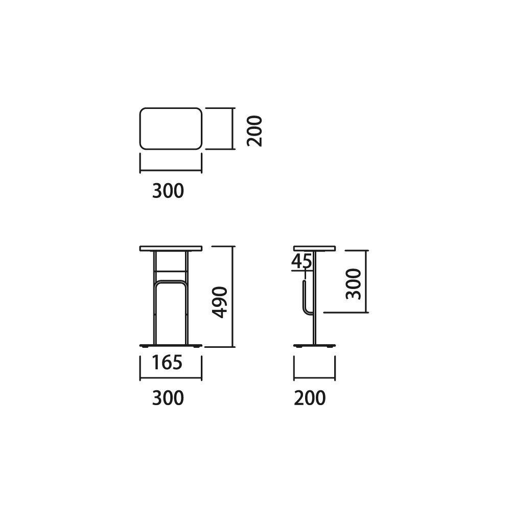 KOEKI 弘益 SIEVE サイドテーブル ローテーブル SVE-ST001 antenna