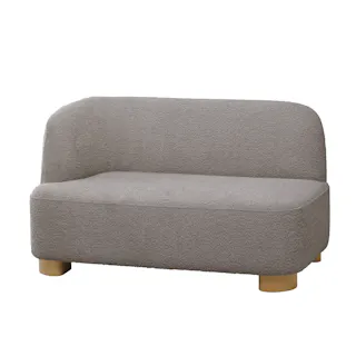 Mash ENN-SF001R(BE) アン アームソファ(右肘) ベージュ 115×70×65 1人暮らし 1.5人掛け ローソファ ENNSF001RBE【別送品】