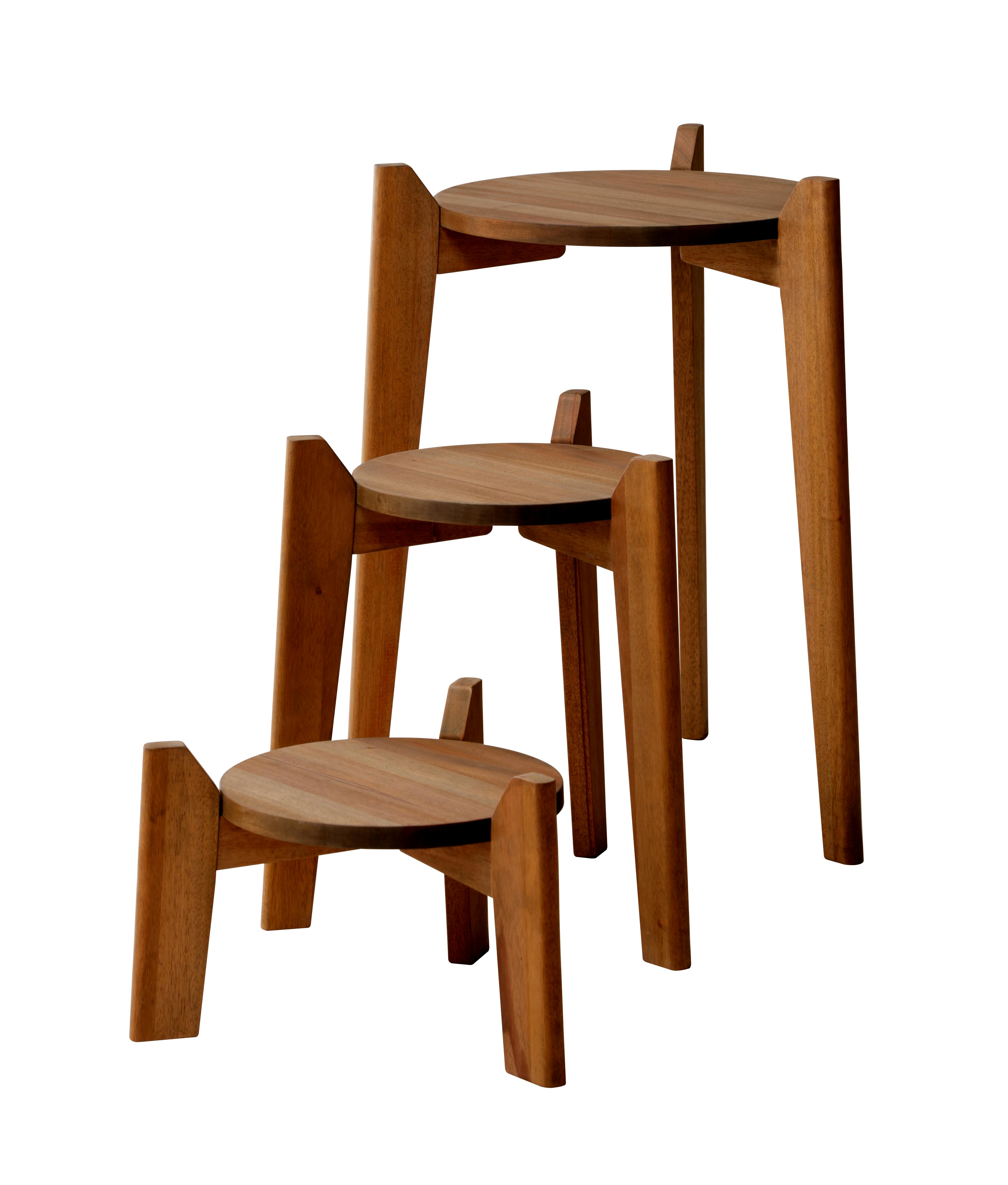 Mash MHO-PLT3S Jardin Plants Table set 観葉植物 スタンド ディスプレイ MHOPLT3S【別送品】