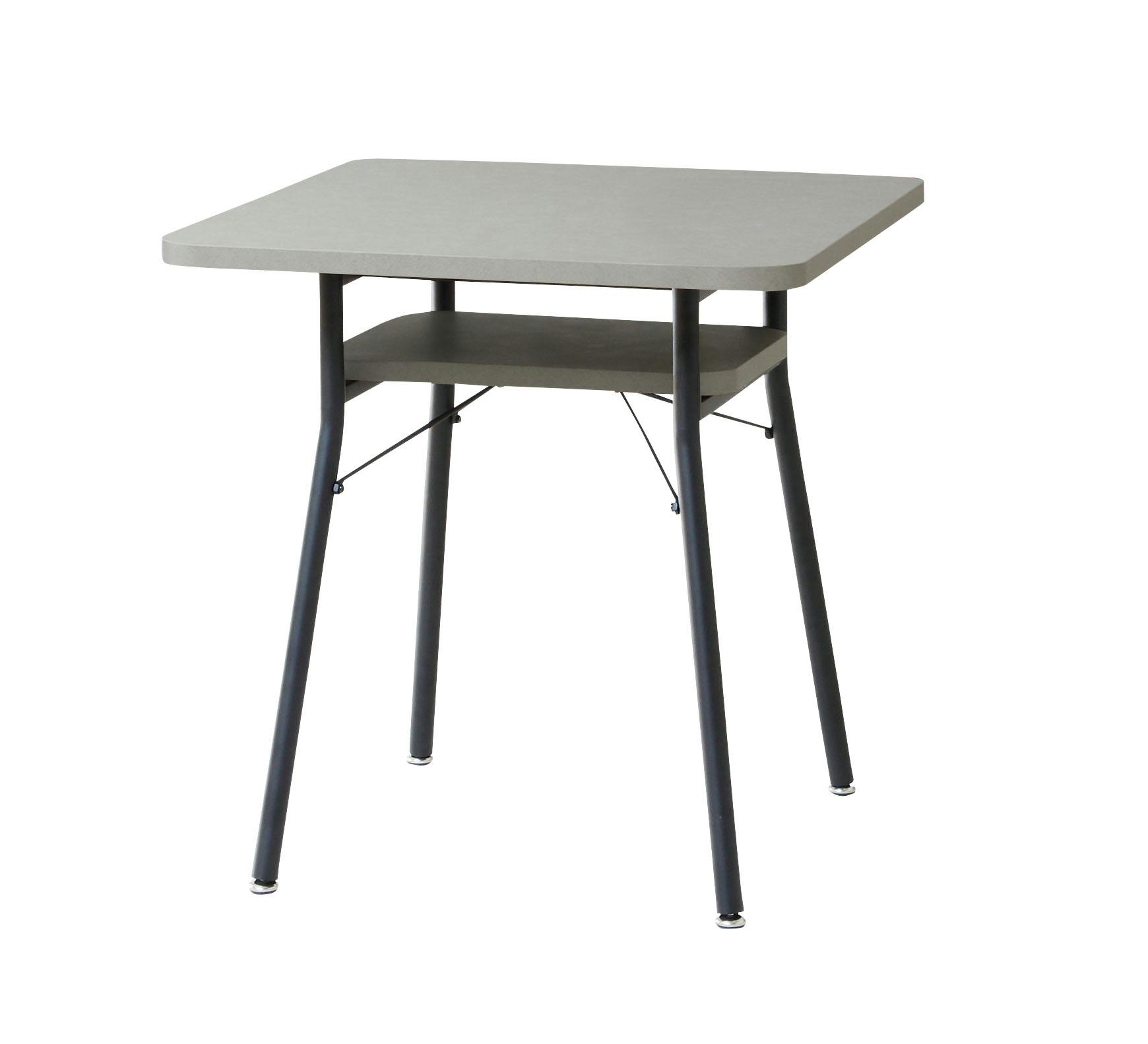 Mash MLD-DT65(SGR) ミルド ダイニングテーブル ストーングレー 65×65×68 ダイニングソファ 2人暮らし 1人暮らし MLDDT65SGR【別送品】